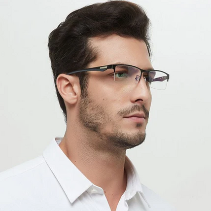 ✨Sapphire high hardness✨Anti blue progressive Far And Near Dual-Use  Presbyopic Glasses