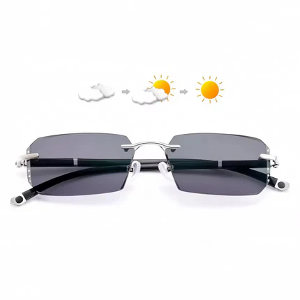 ✨Sapphire high hardness✨Anti blue progressive Far And Near Dual-Use  Presbyopic Glasses