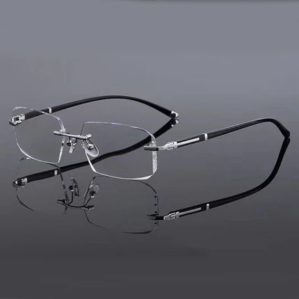 ✨Sapphire high hardness✨Anti blue progressive Far And Near Dual-Use  Presbyopic Glasses