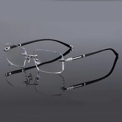 ✨Sapphire high hardness✨Anti blue progressive Far And Near Dual-Use  Presbyopic Glasses
