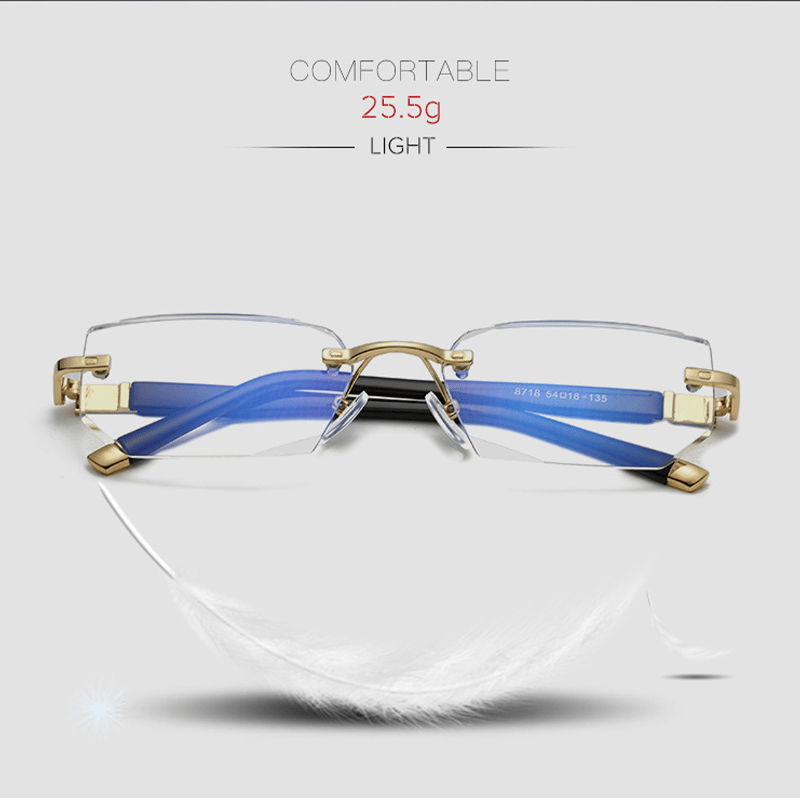 ✨Sapphire high hardness✨Anti blue progressive Far And Near Dual-Use  Presbyopic Glasses