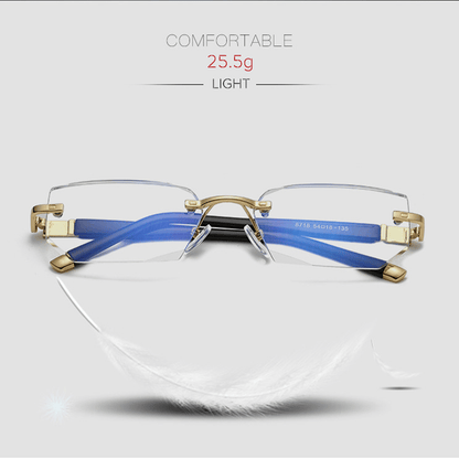 ✨Sapphire high hardness✨Anti blue progressive Far And Near Dual-Use  Presbyopic Glasses